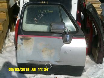 1981 1982 1983 1984 1985 1986 1987 1988 1989 1990 1991 1992 1993 Dodge passenger side complete power door.  1 small dent in lower middle, rubber seals are cracked and dry rotted.  Paint is flaking off of door.  Inventory #12213.